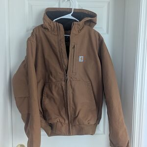 Brown Hooded Jacket
